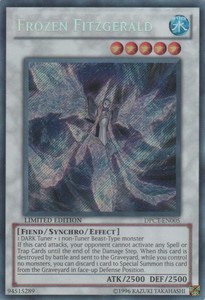Frozen Fitzgerald - DPCT-EN005 - Secret Rare - Limited Edition x3 - Near Mint