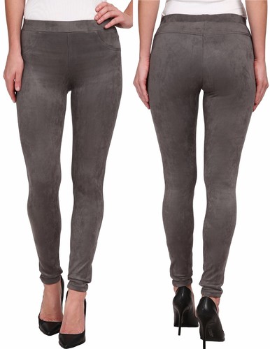 Karen Kane L72543 Gray Faux Suede 