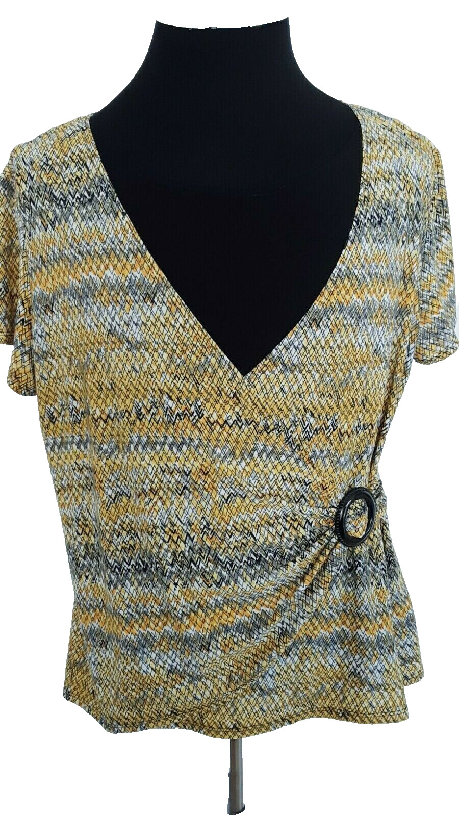 Notations Blouse Womens Size Large Multicolor wit… - image 8