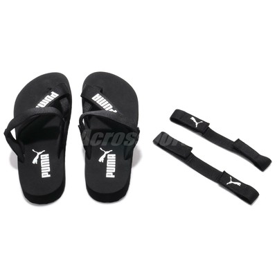 Puma SummerCat Black White Strap Women 