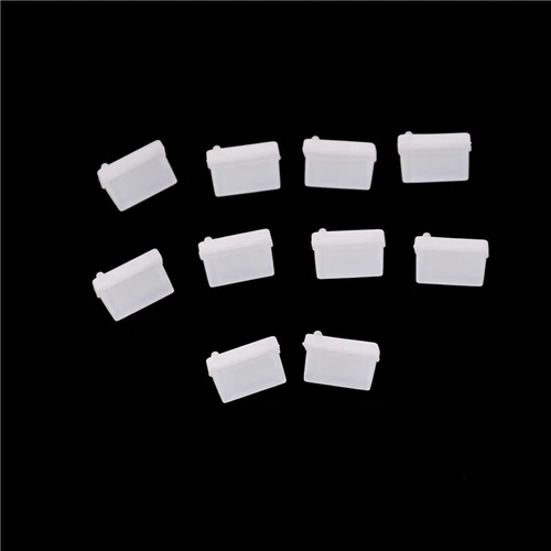 10pcs Clear Rubber A Type Female USB Anti Dust Protector Plugs Stopper Cover _ou