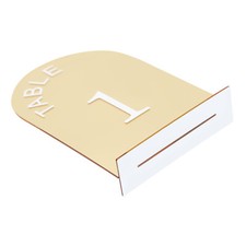 20 Pcs Wedding Table Numbers Mirror Acrylic Table Number Table Sign NumbersUS