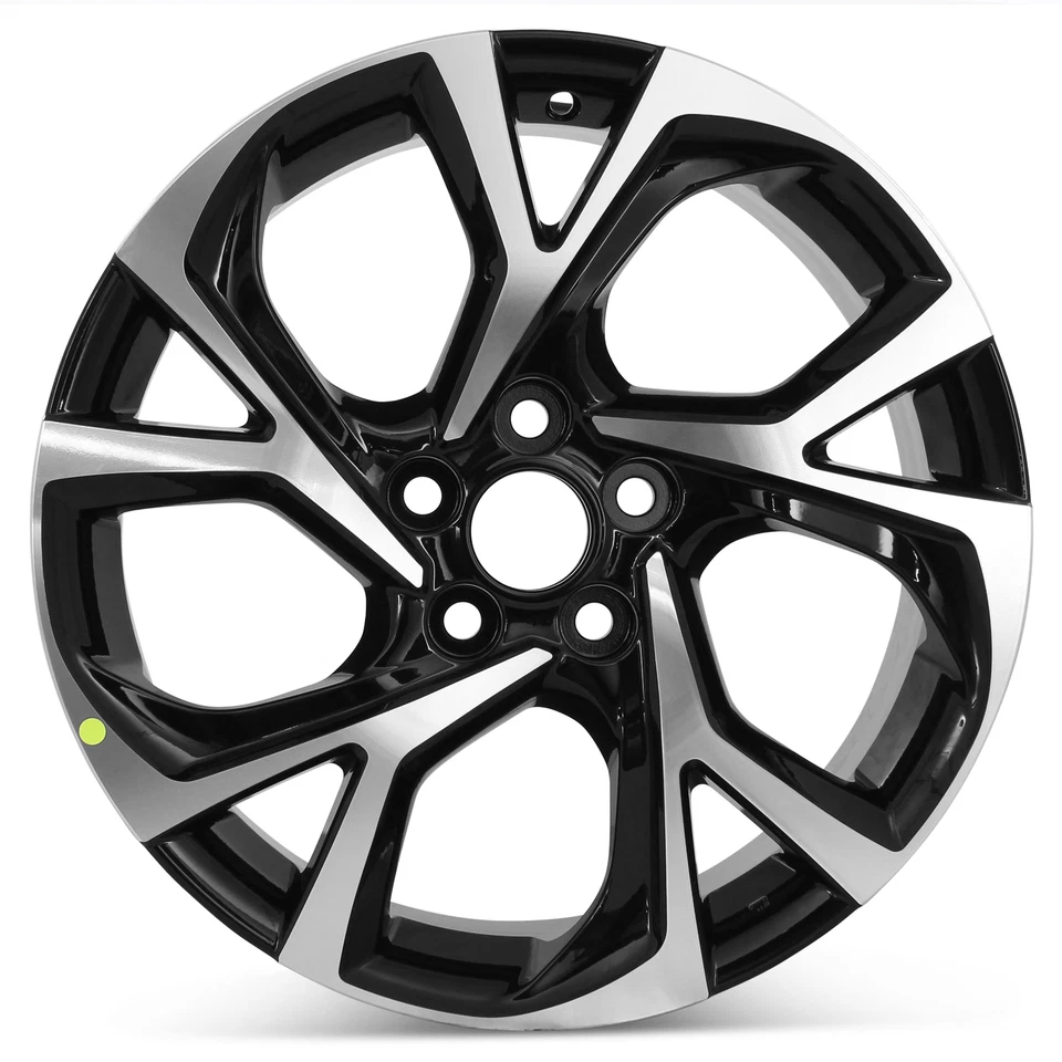 Nova roda de substituição de liga leve 18" x 7" para Toyota C-HR 2018 2019 2020 aro 2121... - Imagem 2 de 4