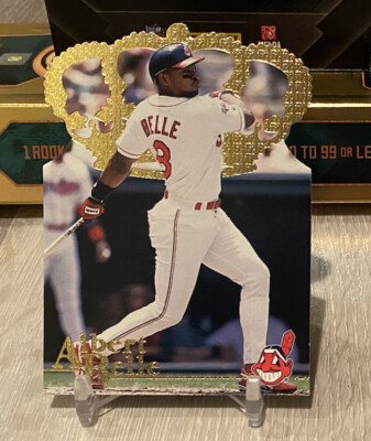 1996 Pacific Gold Crown Die Cut DC26 Albert Belle - FREE SHIPPING $25+
