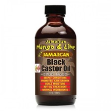  JAMAICAN MANGO LIME PURE ORGANIC BLACK CASTOR OIL TREATMENT XTRA DARK 4OZ