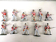 1/32 AIRFIX 1515 LOT  11 SOLDAT INFANTERIE BRITANNIQUE NAPOLEON EMPIRE PEINTS