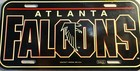 Atlanta Falcons Plastic License Plate NFL Football Wincraft Sports 6x12"