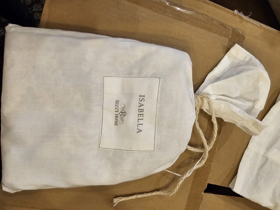 Rizzy Home Isabella Neutral Printed Decorative Pillow Set Of 2 - Image 3 of 3