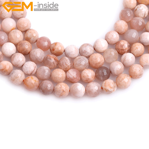 Natural Sunstone Gemstone Round Beads For Jewellery Making 15" 6mm 8mm 10mm 12mm - Picture 59 of 95