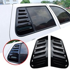 For Vw Golf 4 Mk4 Iv 1997-06 1998 Gfk Rear Side Window Louver Shutter Cover Trim