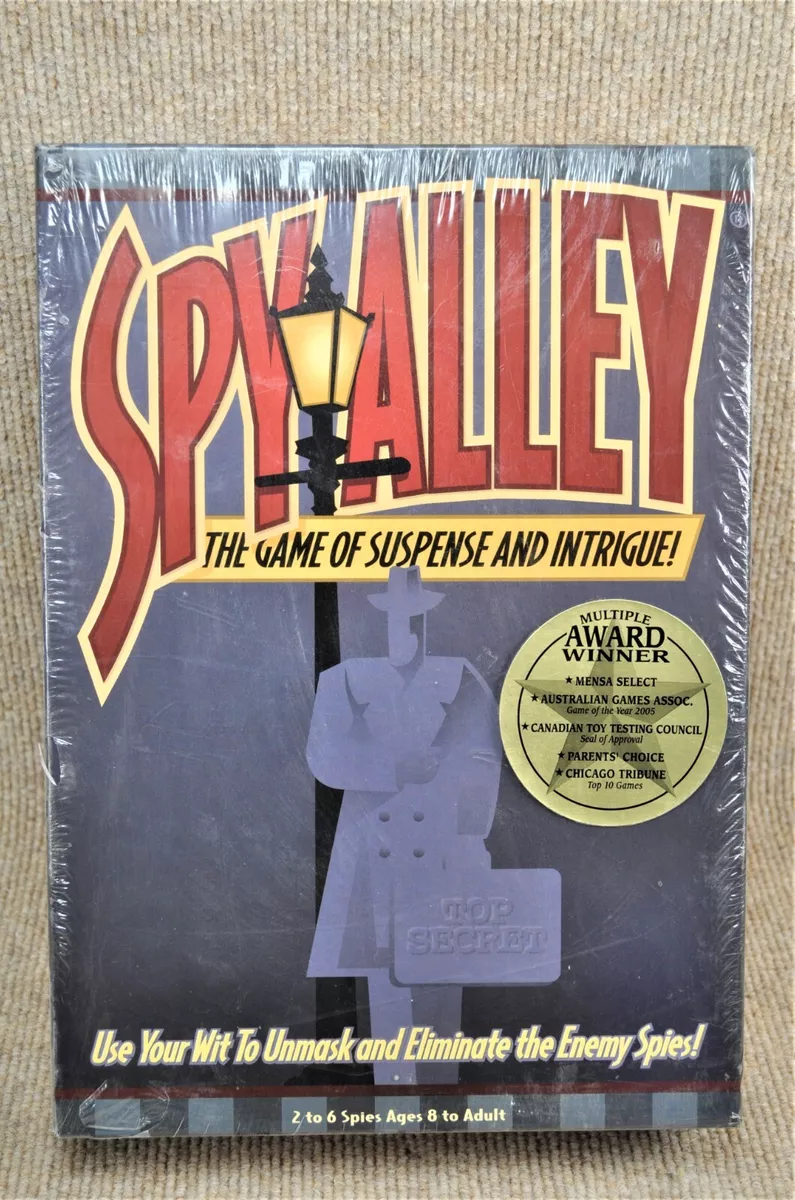 Spy Alley spy alley mensa award winning family strategy board game