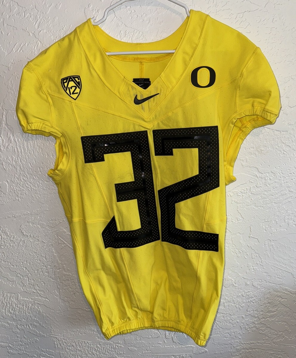 Nike Oregon Ducks 2019 PAC-12 #32 Player Issued Football Game