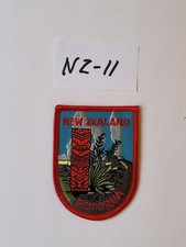 Patch voyage brodé rotors Nouvelle Zélande