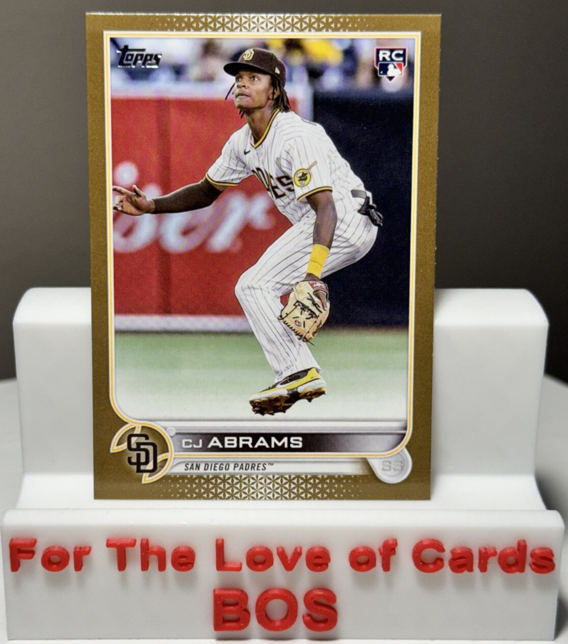 2022 Topps Update CJ ABRAMS Gold /2022 - (RC)#US34