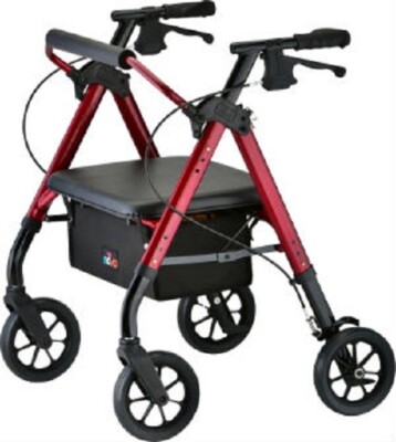 Nova Star Heavy Duty Petite  Rollator 450 LB Weight Capacity  3 Color Choice NEW