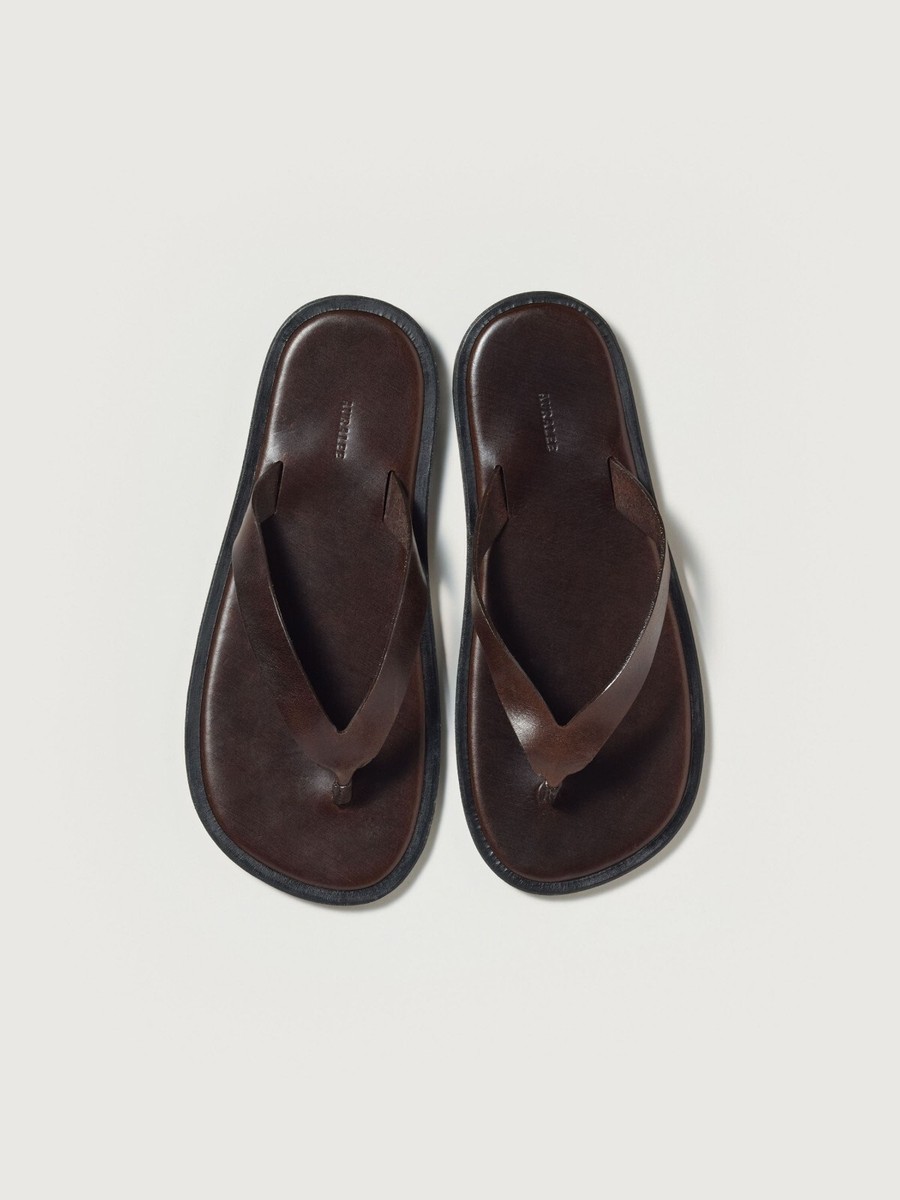 ASK availability First)AURALEE LEATHER TONG SANDALS new | eBay