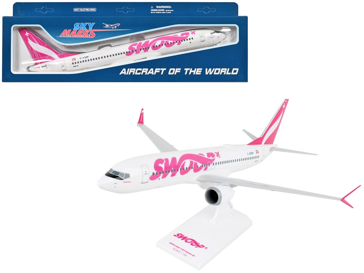 航空機・ヘリコプター SWOOP Boeing 737-800 1:100 Scale ScaleModelStore.com :: NG Models 1:400 - 88021 - Swoop