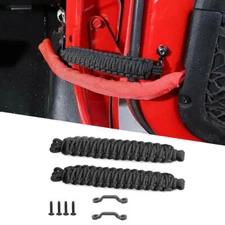 Door Limiting Straps Belt Bracket Screw Set For Jeep 1976-2021 Wrangler JL JK TJ
