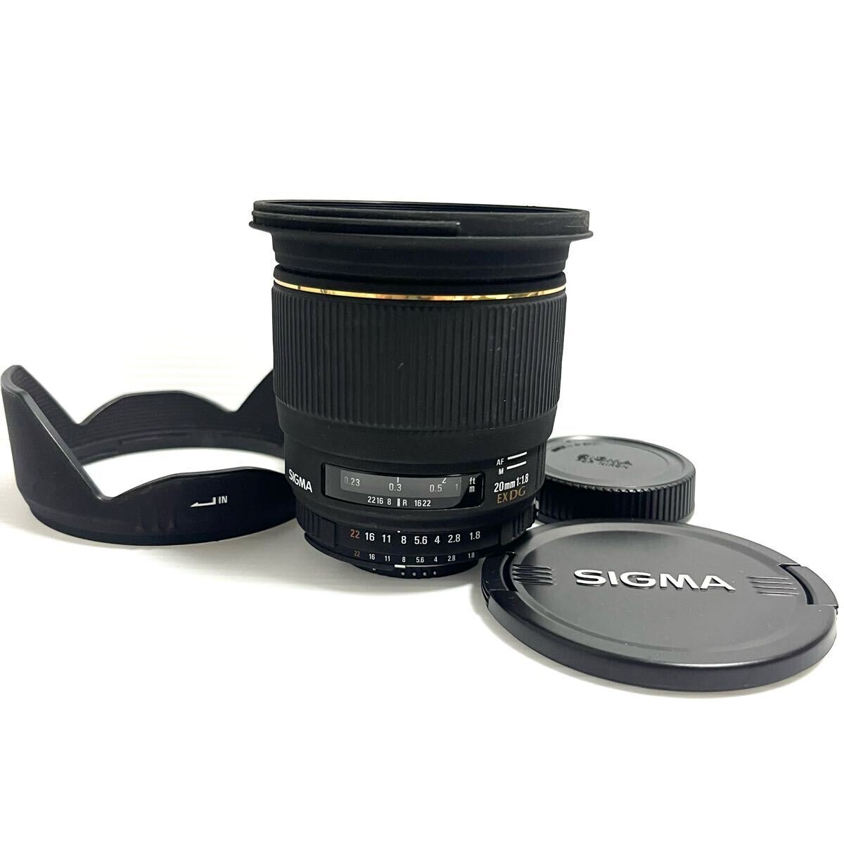 【美品】SIGMA 20mm F1.8 DG ASPHERICAL Nikon用 SIGMA 20mm F1.8 EX DG ASPHERICAL RF for Nikon one item only