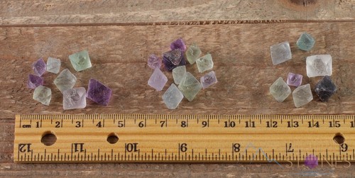 Raw FLUORITE Crystal Octahedron - Metaphysical Home Decor Rocks Minerals, E1234 - Picture 8 of 8