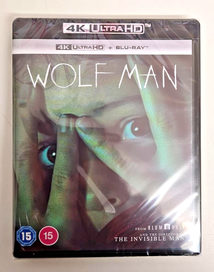 4K UHD BLU-RAY    WOLF MAN     BRAND NEW SEALED UK STOCK - Image 5