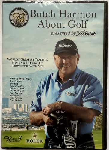 Butch Harmon's About Golf- Brand New and Sealed