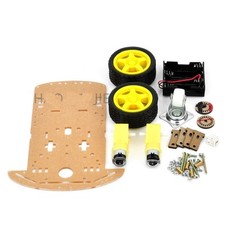 1PCS 2WD Smart Robot Car Kit/Speed encoder Battery Box 2 motor 1:48 for Arduino