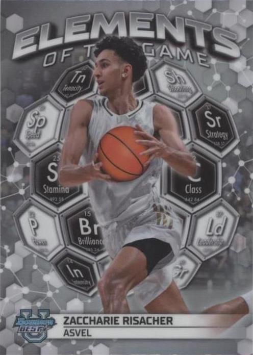 2023-24 Bowman University Best - Zaccharie Risacher #EG-9 - 1 of 2