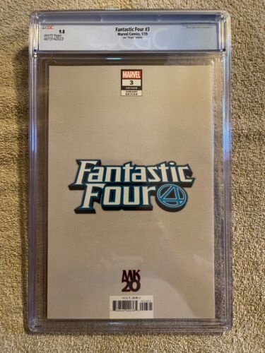 Fantastic Four # 3 , CGC 9.8 , Ltd to 1:200 Virgin Variant , Jae Lee ! - Imagen 2 de 10