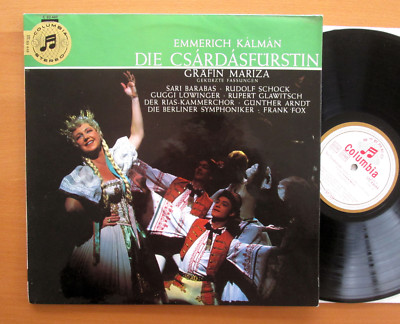 Emmerich Kalman Die Csardasfurstin Grafin Mariza Columbia Stereo STC 83449 NM/EX