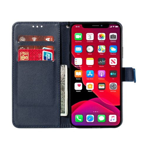For iPhone 11 16e 13 15 16 Pro Max 8 Luxury Leather Flip Wallet Card Case Cover - Picture 10 of 19