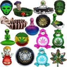 Ashtray Funny Novelty Resin Wise Skies Indoor & Outdoor Use Unique Gift Ashtray