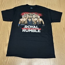 WWE 2017 Royal Men's Size MEDIUM Rumble T-Shirt San Antonio Undertaker Wrestle M
