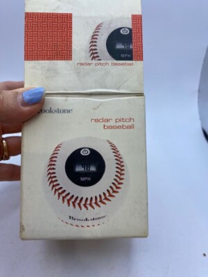 Brookstone Rader Pitch Baseball New In Box Pre Owned 