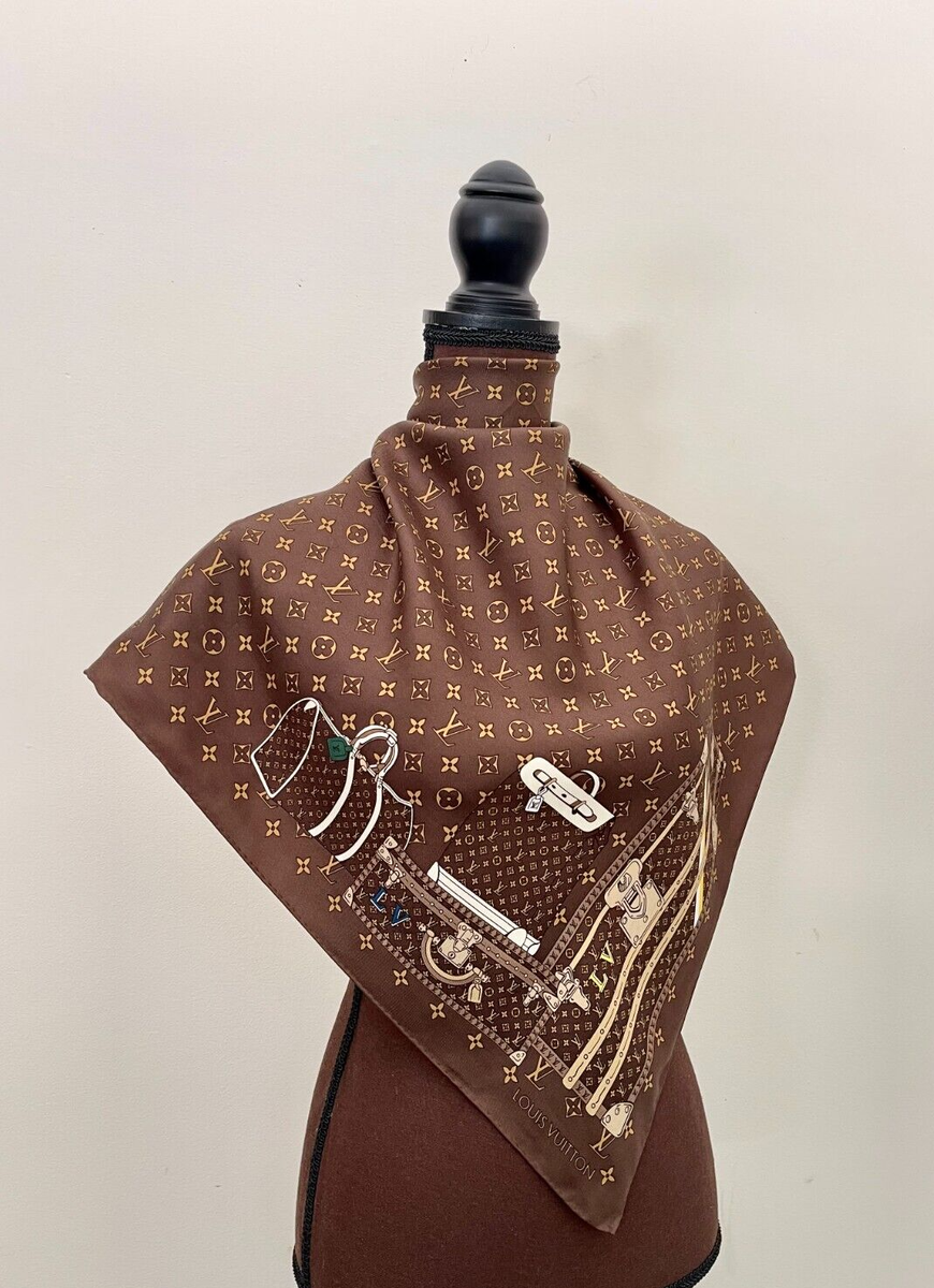LOUIS VUITTON スカーフ シルク 楽天市場】ルイヴィトン モノグラム スカーフ シルク レディース