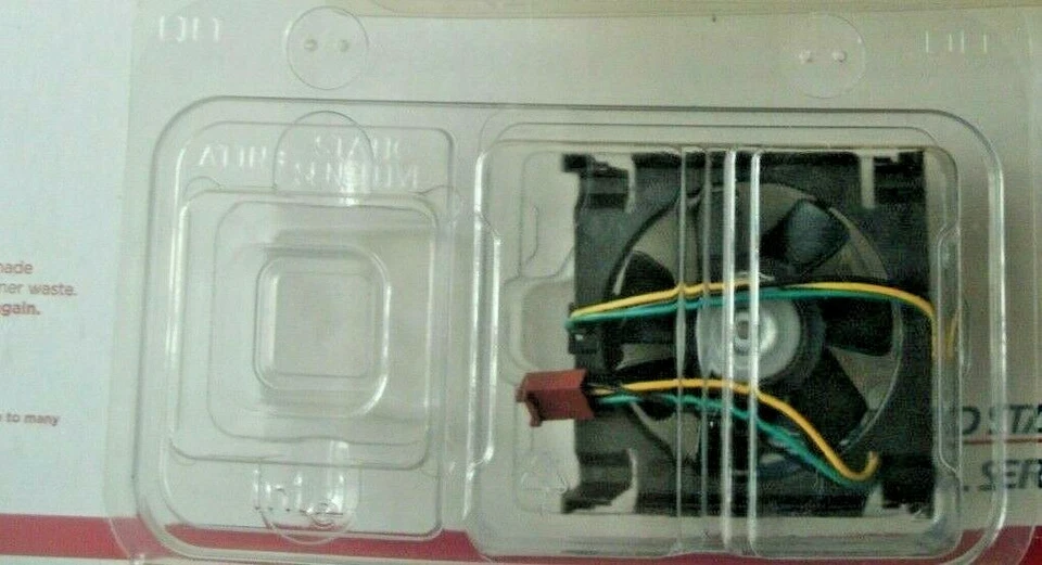 Intel CPU Cooling Fan 3-Pin DC 12V A09526-001 For Pentium 3 CELERON - Image 2 of 3