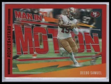2023 Panini Rookies & Stars Deebo Samuel Man In Motion Longevity #MM-7