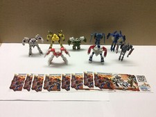 TRANSFORMERS 2014 SERIE COMPLETA CON TUTTE LE CARTINE KINDER FERRERO