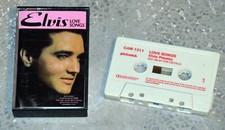 Cassette Audio - Elvis Presley - Love songs - K7