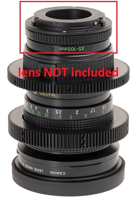Conversion kit CANON FD 35-105 35-105mm f/3.5 to CANON EF mount