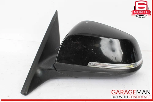 14-16 BMW 428i 435i Left Driver Side Door Rear View Mirror Black 20215003 OEM