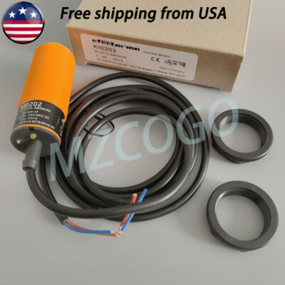 For IFM KI0202 Capacitive Sensor Threaded Type 20...250 AC/DC Shipped from USA
