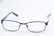 NEW ESPRIT ET 17431 COLOR-507 BLUE GUNMETAL AUTHENTIC FRAMES EYEGLASSES 49-16