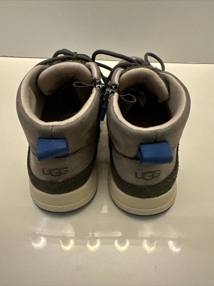 UGG мальчиков большой детей Zs 2 каноэ III погоды уголь ботинки обувь кожи - Изображение 4 из 4