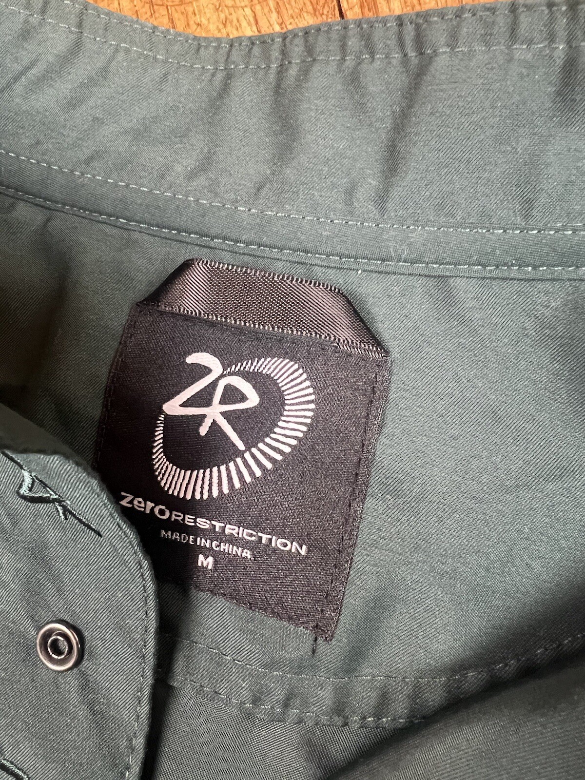 Zero Restriction Pullover Jacket Green Oakmont Co… - image 3