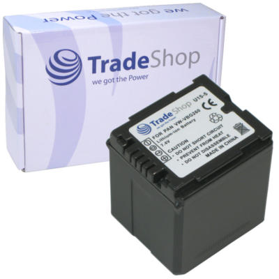 AKKU 2800mAh für Panasonic VBG260 HDC-HS-20 HDC-HS-100 HDC-HS-200 Chip