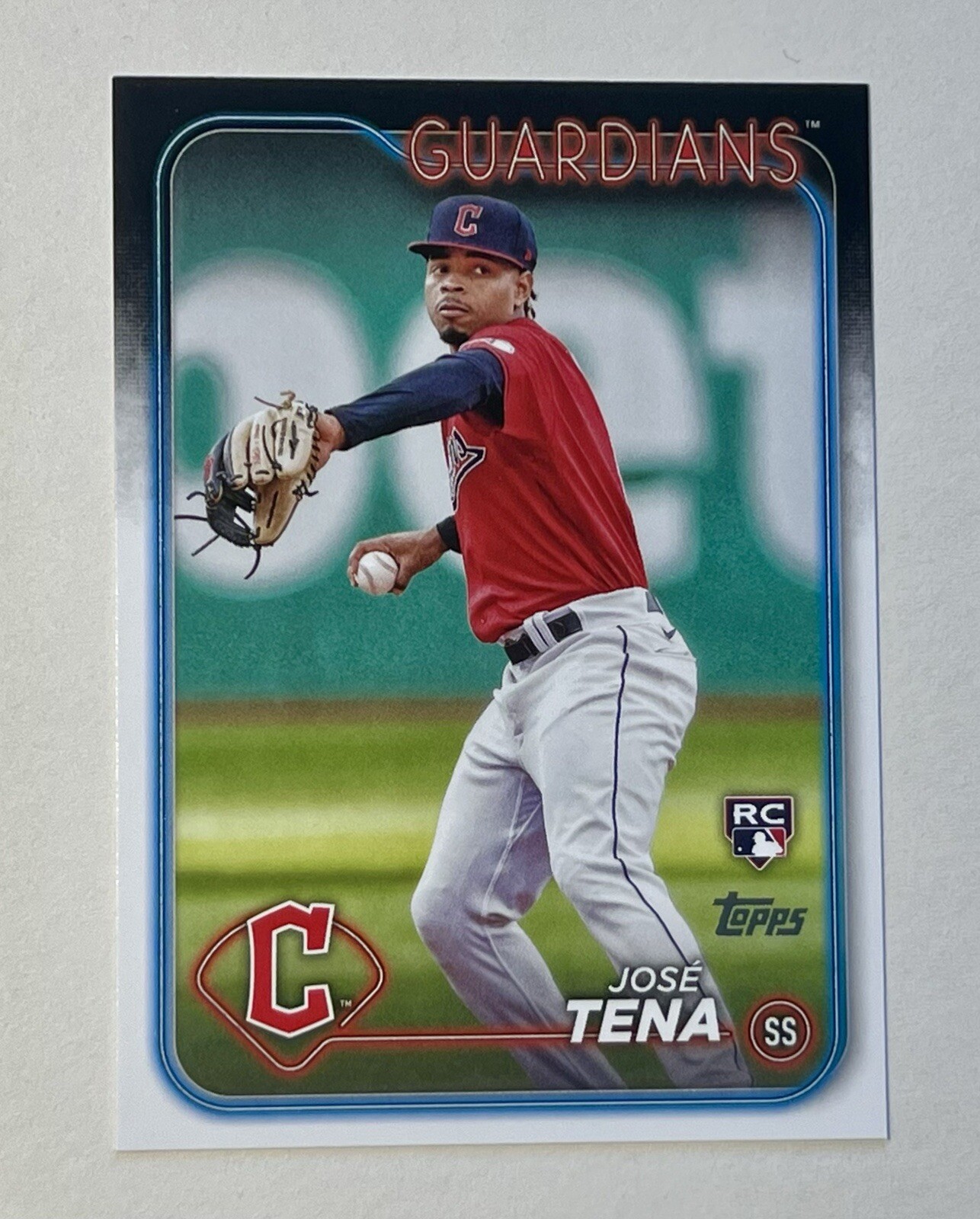 2024 Topps Series 2 Jose Tena RC #678 Cleveland Guardians