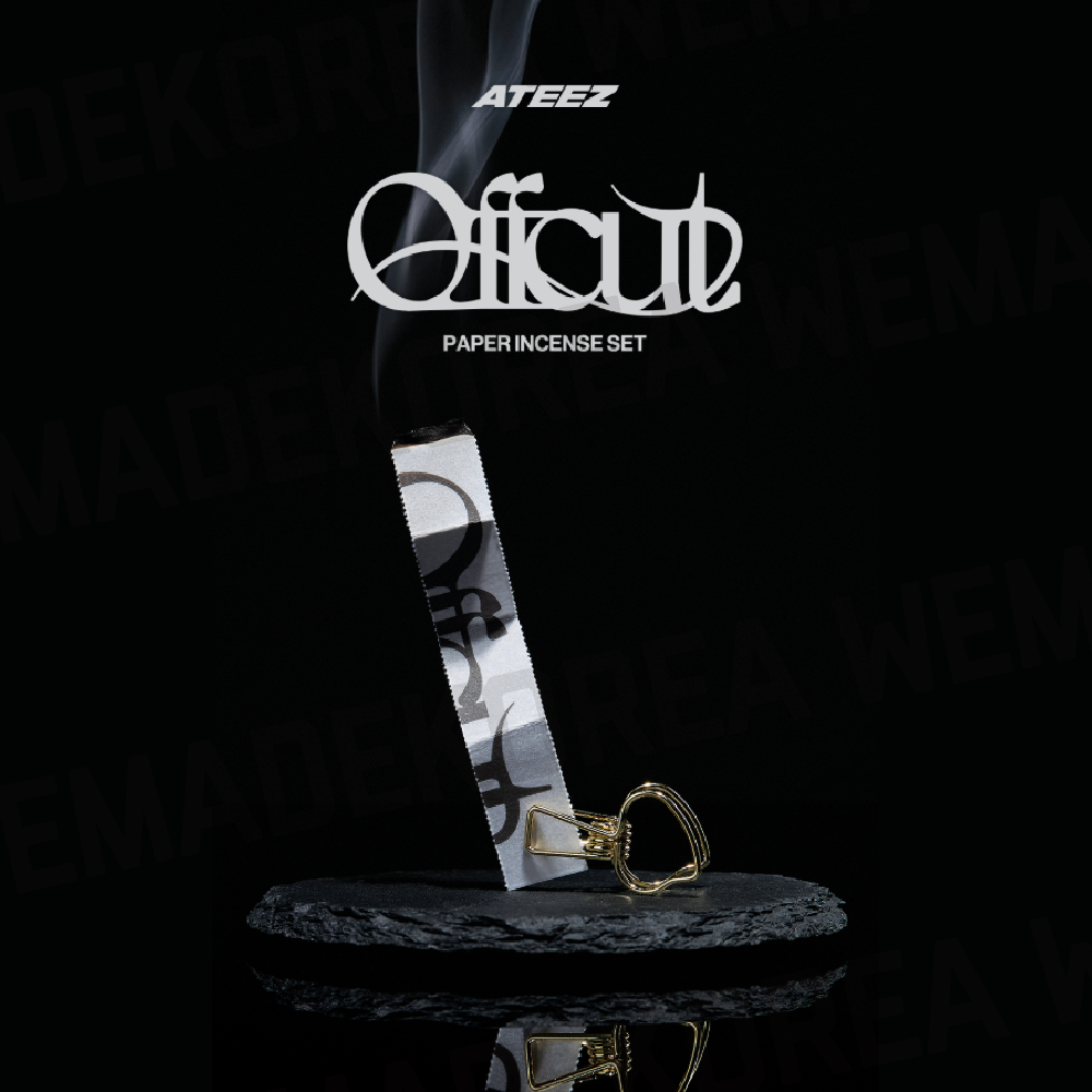 Pre-order ATEEZ Offcut Paper Incense Set & POB Official K-POP