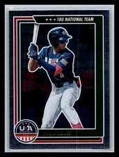 Druw Jones #61 Panini 2022 Panini Stars & Stripes USA Baseball Longevity