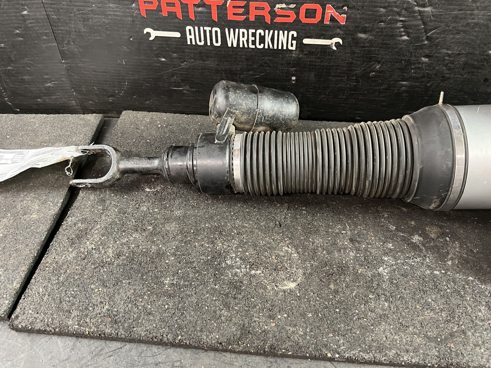 03-12 BENTLEY CONTINENTAL FRONT DRIVER LEFT LH AIR RIDE STRUT SHOCK